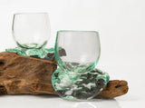 Hand blown carafe & glasses