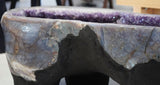 Large Amethyst Geode Table