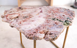 Large Pink Amethyst Table
