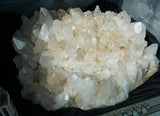 American Grade AAA Clear Quartz Cluster. Museum Quality